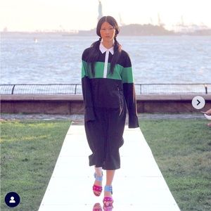 NWT Cynthia Rowley Rugby Cotton Knit Dress size L